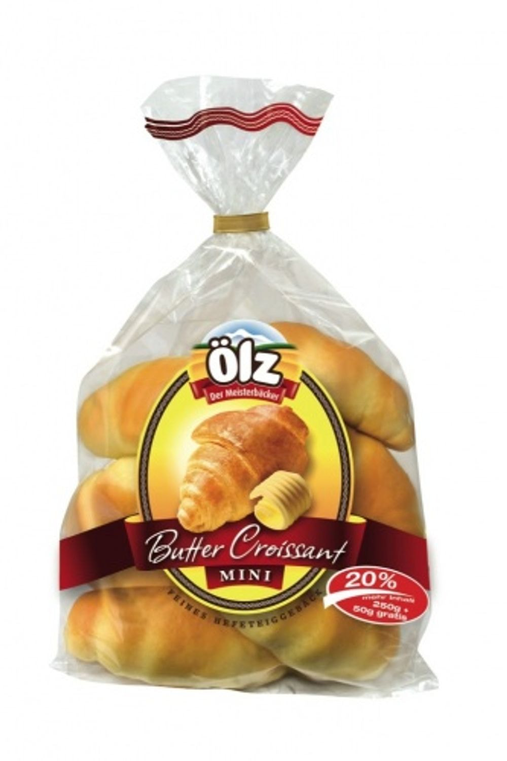 クロワッサン＆ミニバターセット 250g（+50g無料）