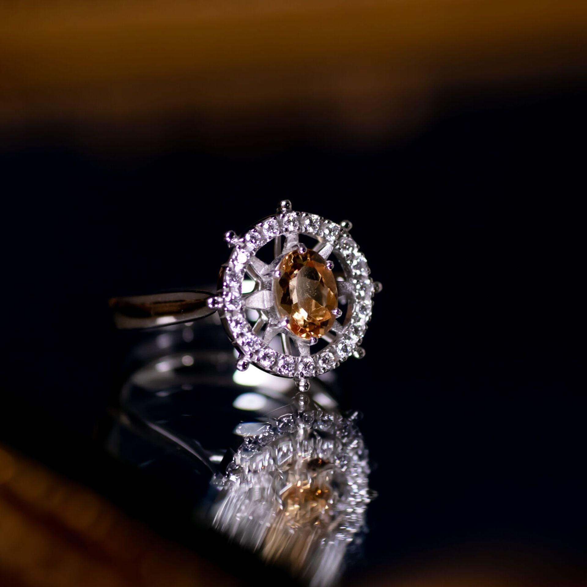 インペリアルトパーズリング