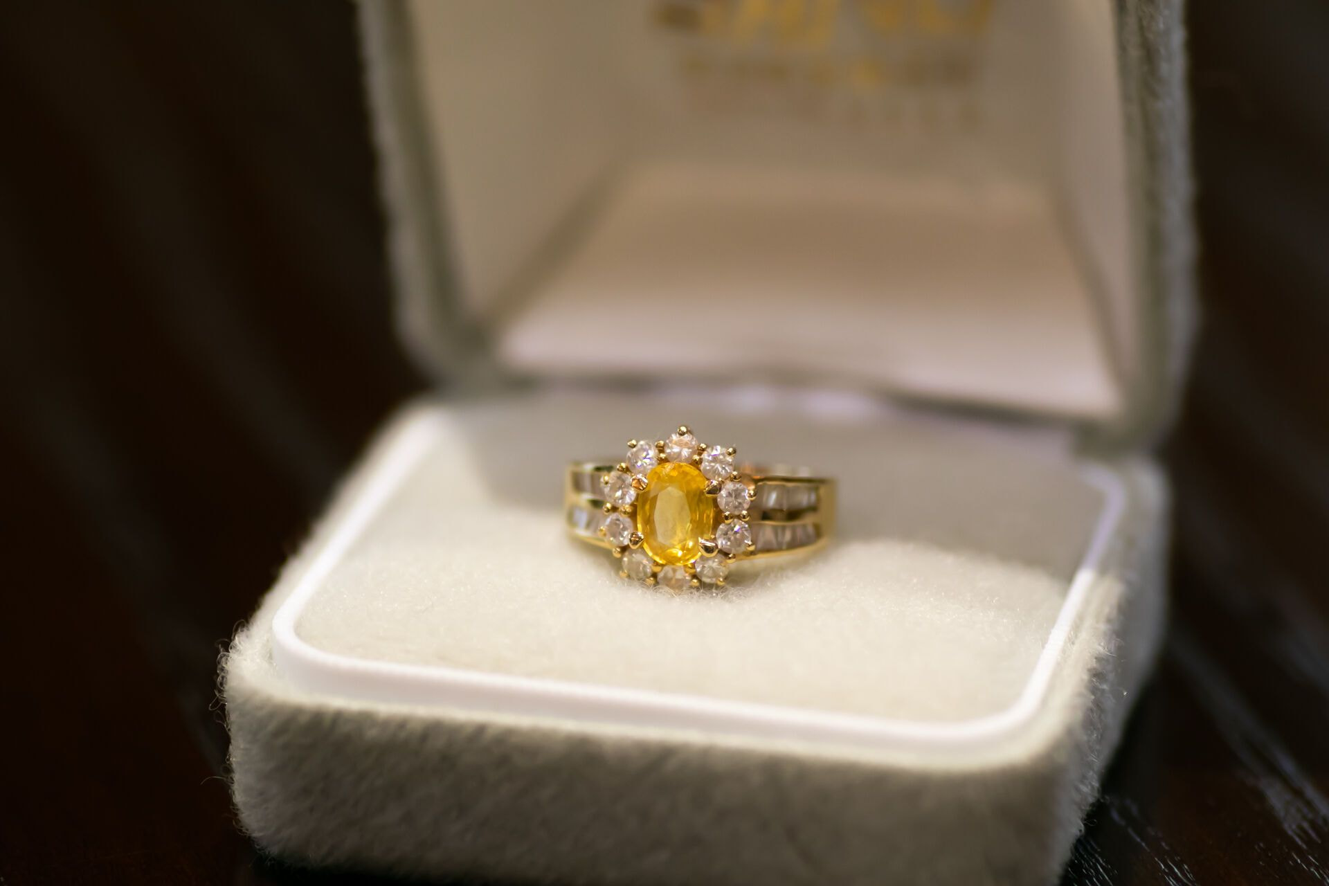 イエローサファイアのリフォームお持ち込み品リング イエローサファイアのリフォームお持ち込み品リング
