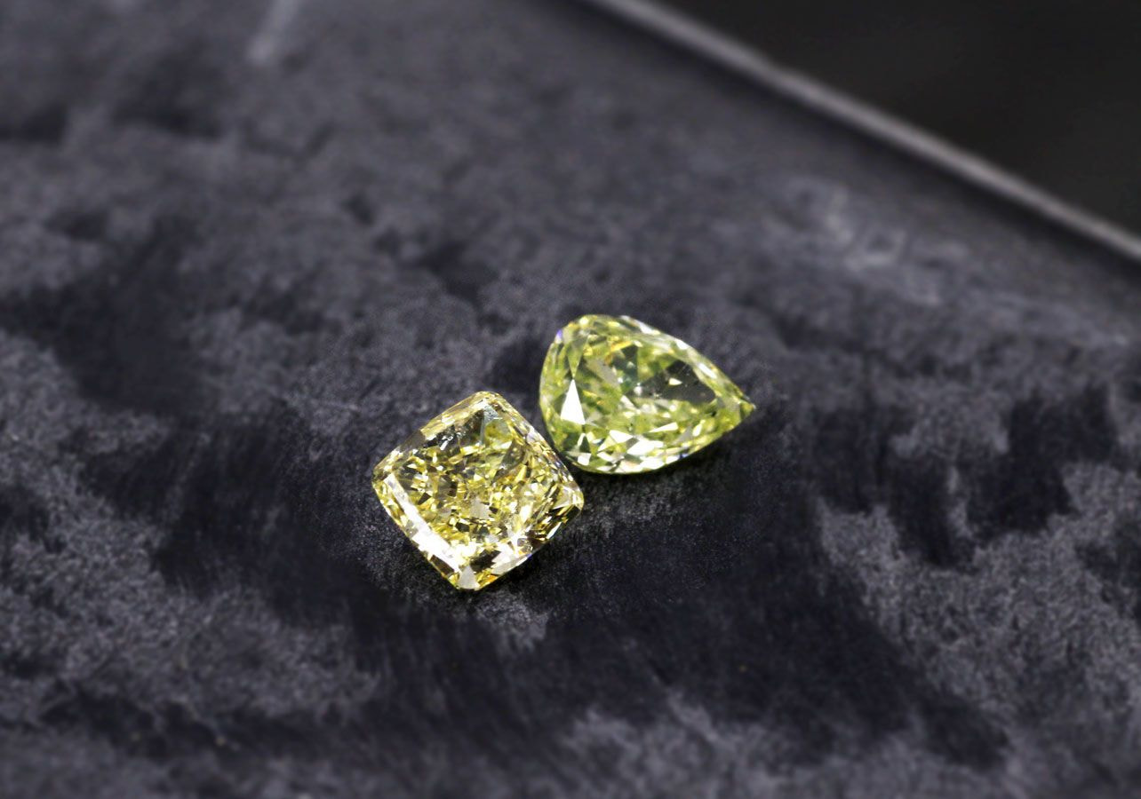 シーカラーダイヤモンドのカット