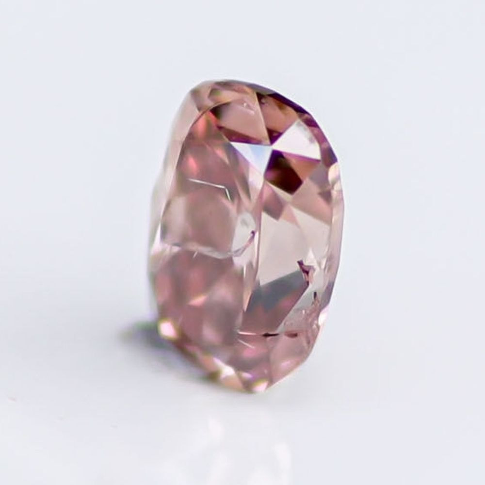 天然ファンシーディープブラウニッシュピンク ダイヤモンド 0.244ct 