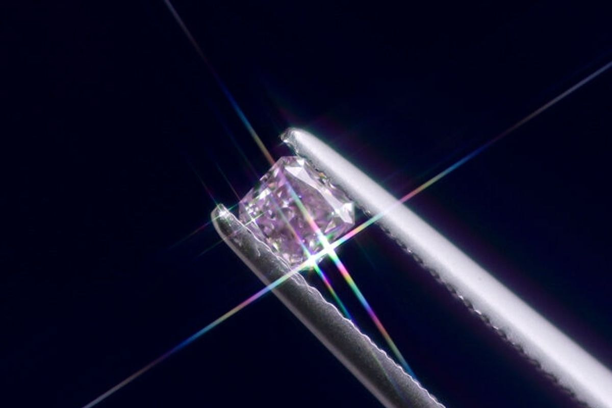 天然ファンシーパープルピンク ダイヤモンド 0.310ct