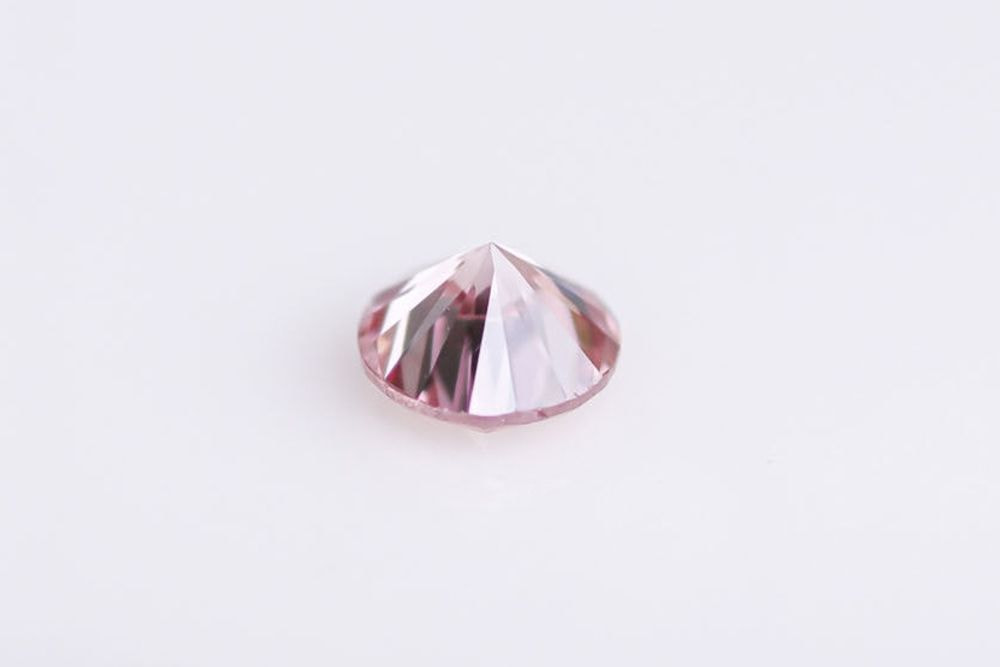 天然ファンシーインテンスピンクダイヤモンド 0.139ct 