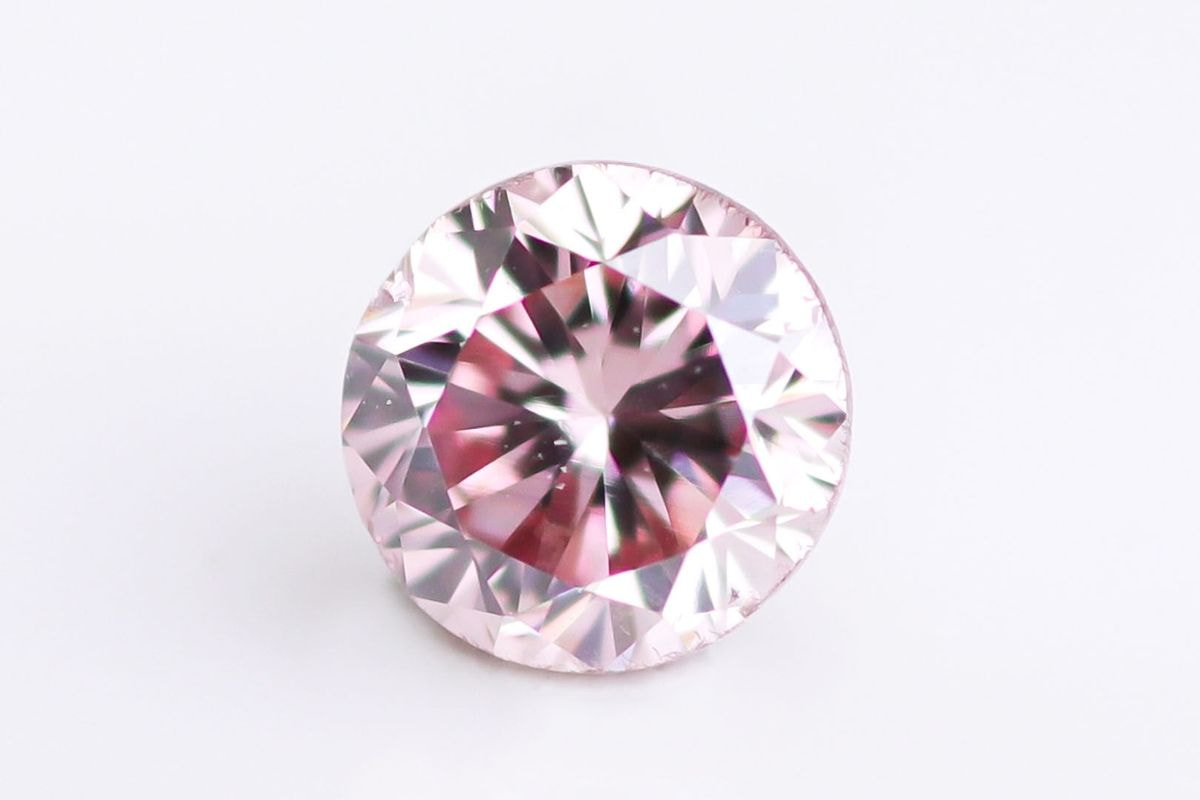 天然ファンシーインテンスピンクダイヤモンド 0.139ct