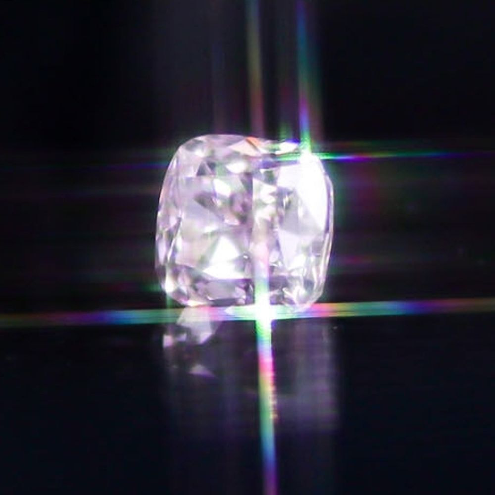 天然ファンシーピンクダイヤモンド 0.161ct ＜Purple Pink＞