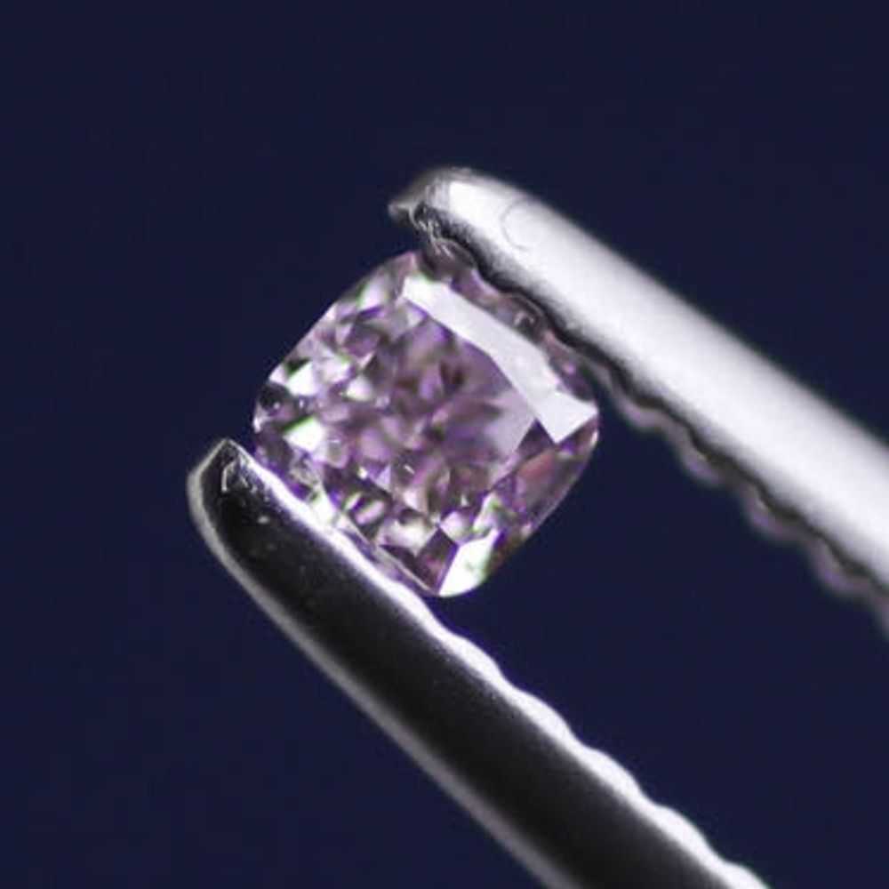 天然ファンシーピンクダイヤモンド 0.161ct ＜Purple Pink＞