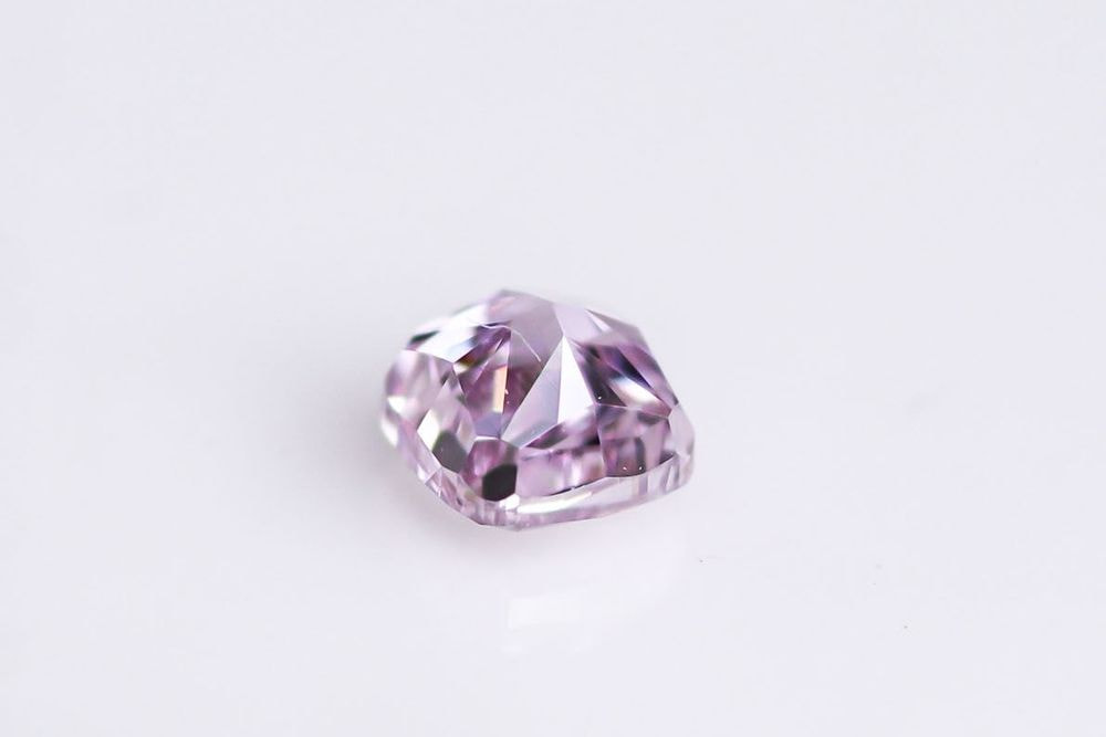 天然ファンシーパープルピンクダイヤモンド 0.161ct 