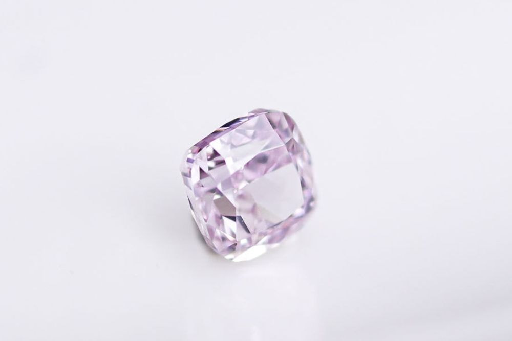 天然ファンシーパープルピンクダイヤモンド 0.161ct 