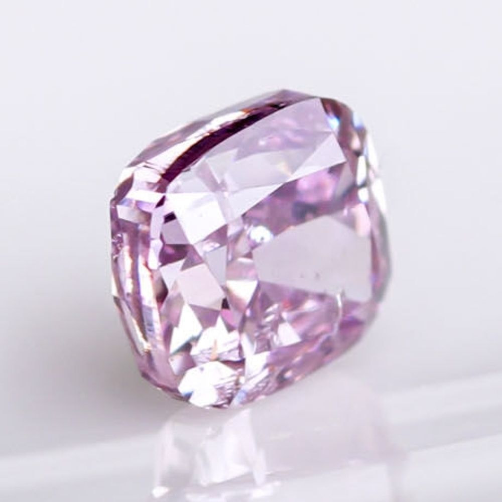 天然ファンシーピンクダイヤモンド 0.211ct ＜Deep Purple Pink＞