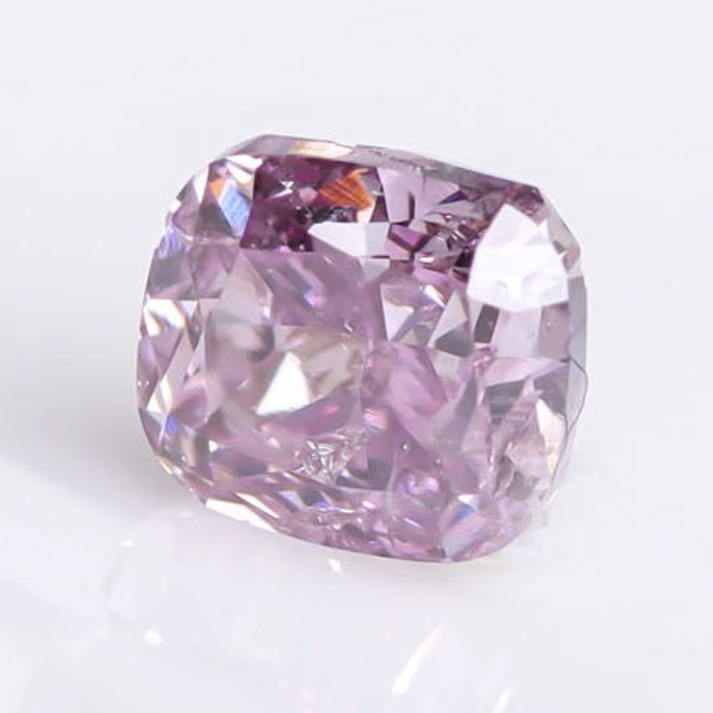 天然ファンシーピンクダイヤモンド 0.211ct ＜Deep Purple Pink＞