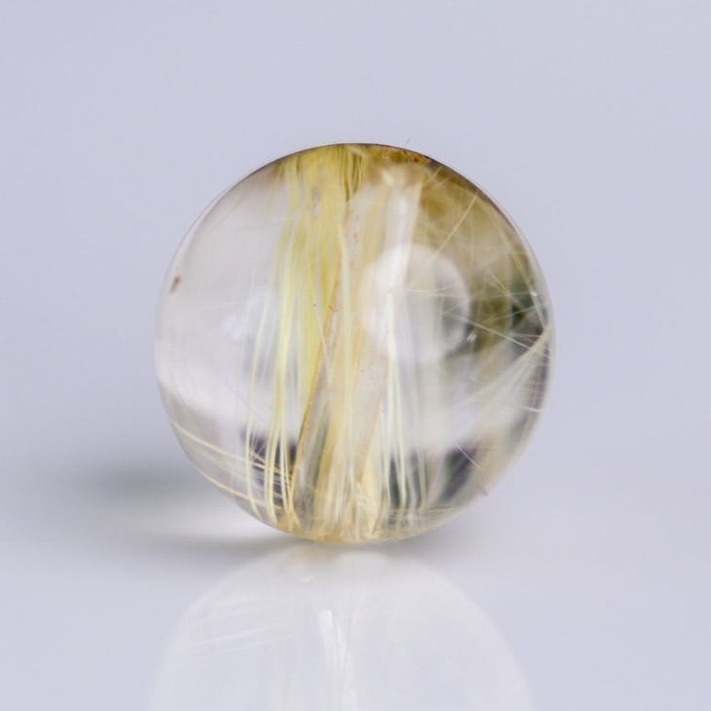 天然ルチルクォーツ 10.5mm