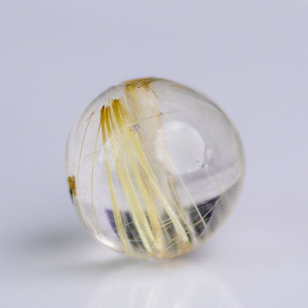 天然ルチルクォーツ 10.5mm