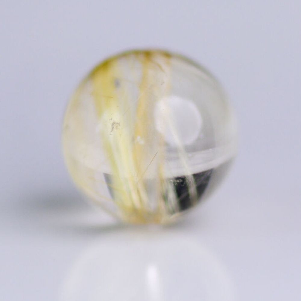 天然ルチルクォーツ 10.5mm