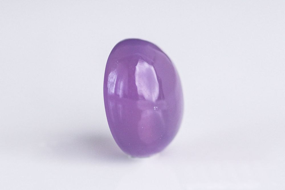 天然パープルカルセドニー 4.210ct