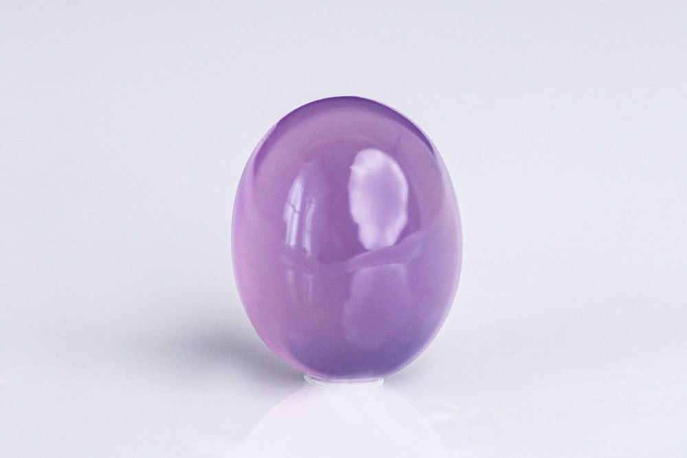 天然パープルカルセドニー 4.210ct