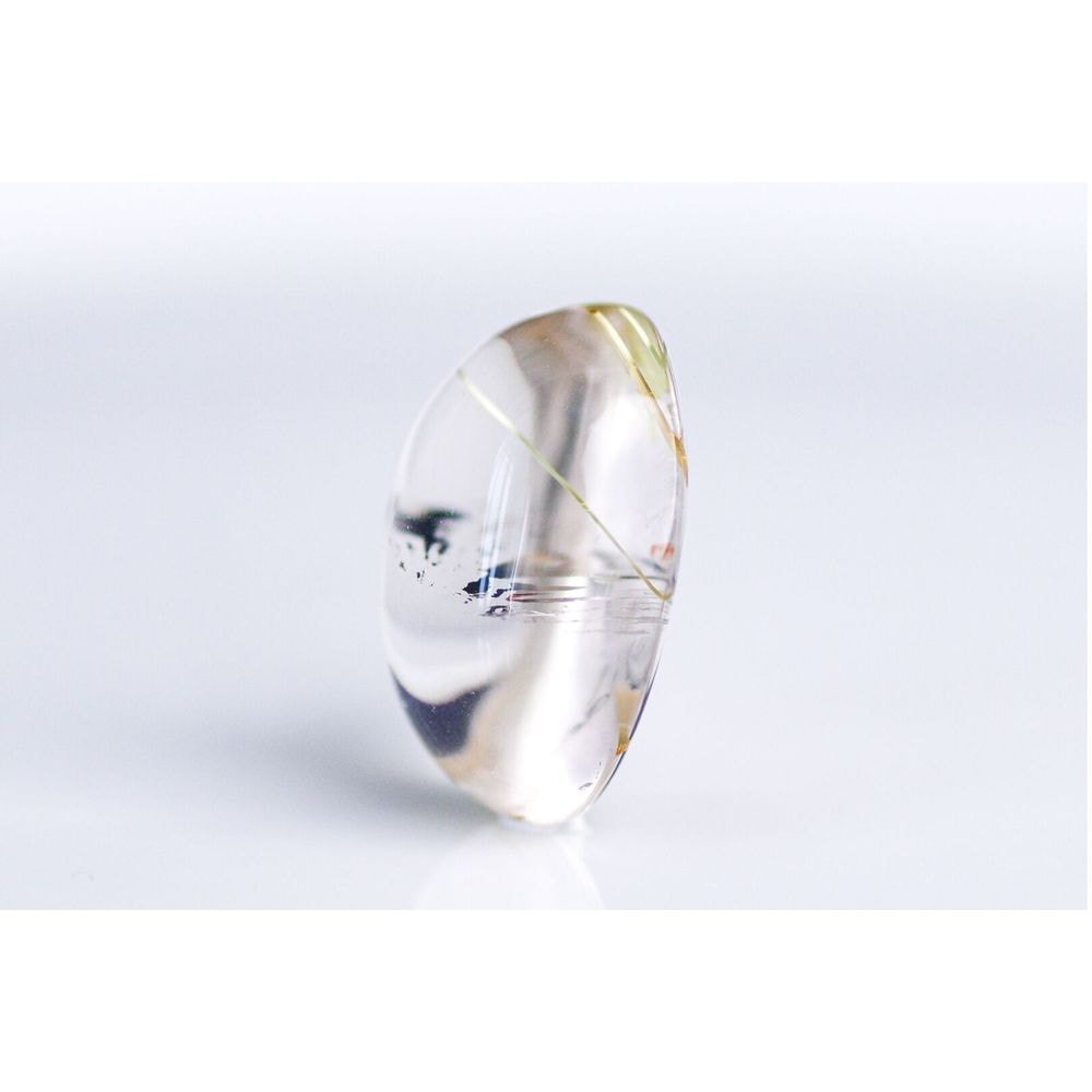 天然ルチルクォーツ 17.000ct