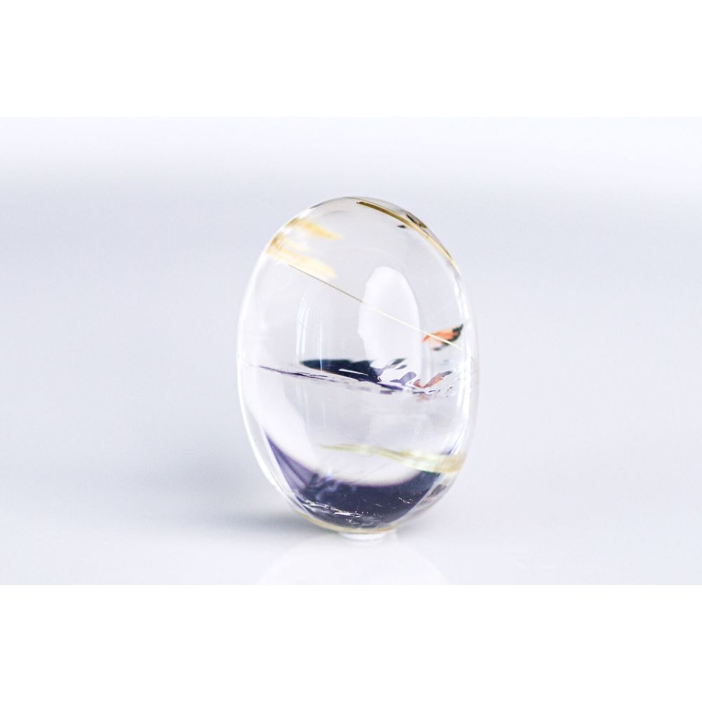 天然ルチルクォーツ 17.000ct