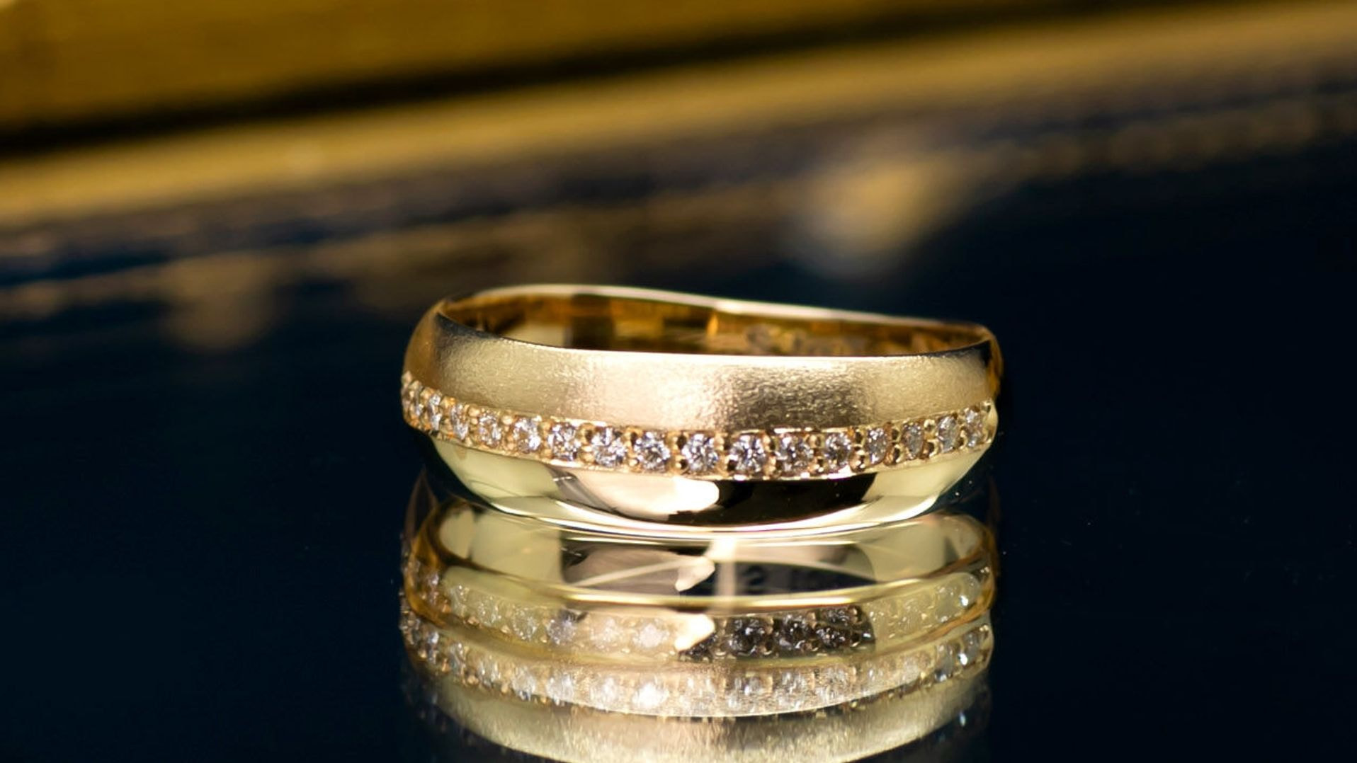 リフォーム後の指輪完成品 リフォーム後の指輪完成品