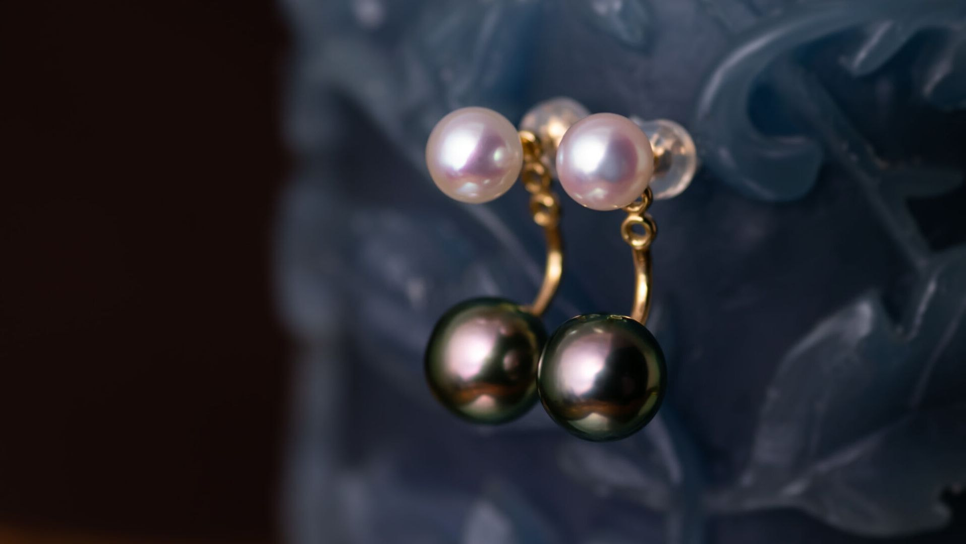 タヒチアンパールのピアス