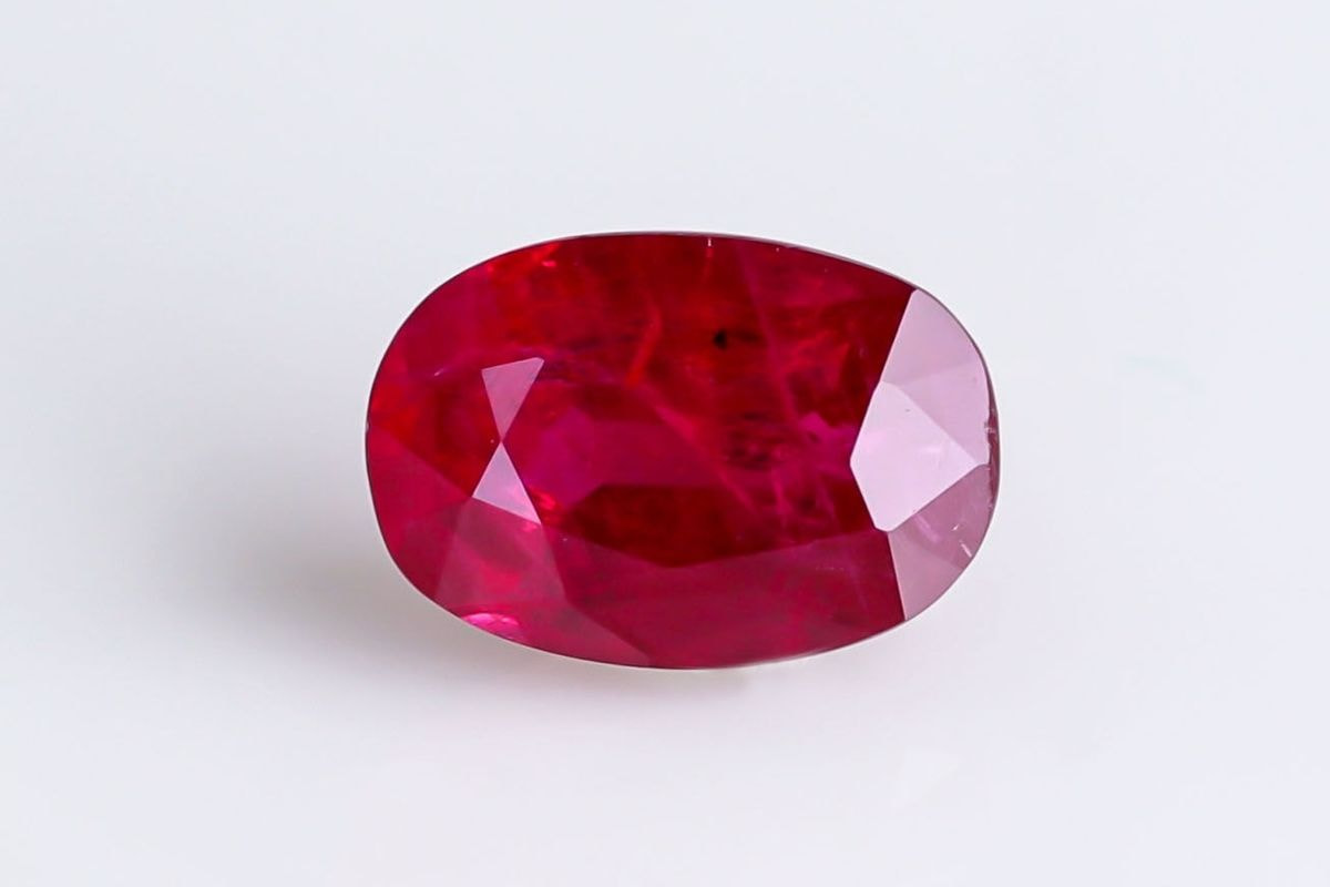 高品質　天然ルビー 天然ルビー 0.481ct [希少グリーンランド産ルビー ]