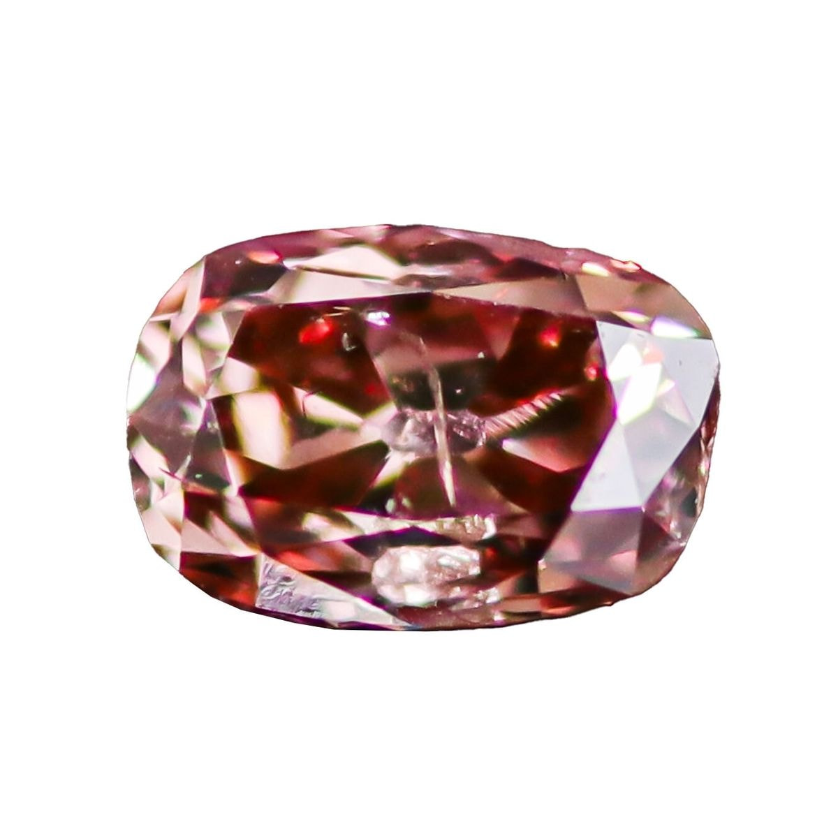 天然ファンシーディープブラウニッシュピンク ダイヤモンド 0.244ct