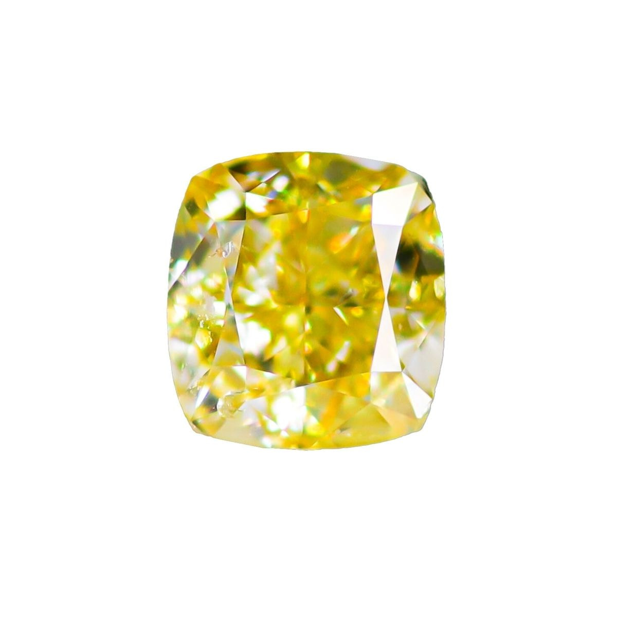 天然ファンシーイエローダイヤモンド 1.013ct ＜Intense Yellow＞