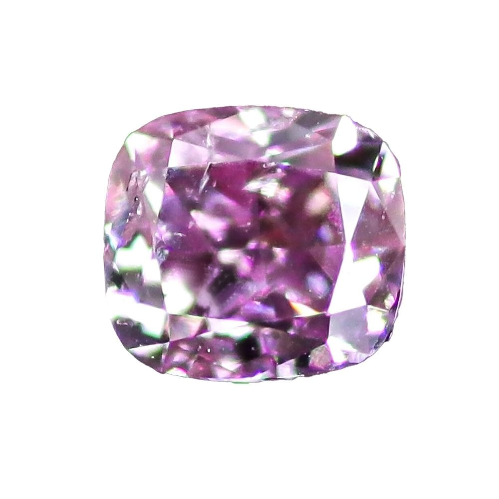 天然ファンシーピンクダイヤモンド 0.211ct ＜Deep Purple Pink＞