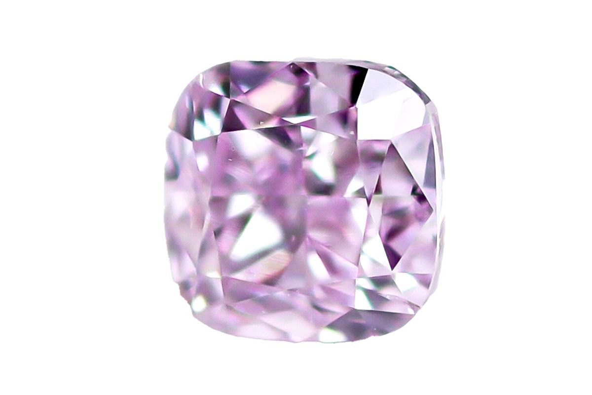 天然ファンシーパープルピンクダイヤモンド 0.161ct