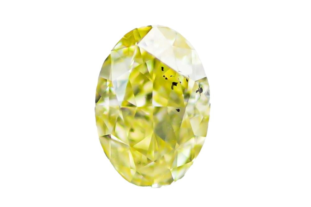 天然ファンシーインテンスイエロー ダイヤモンド 0.850ct