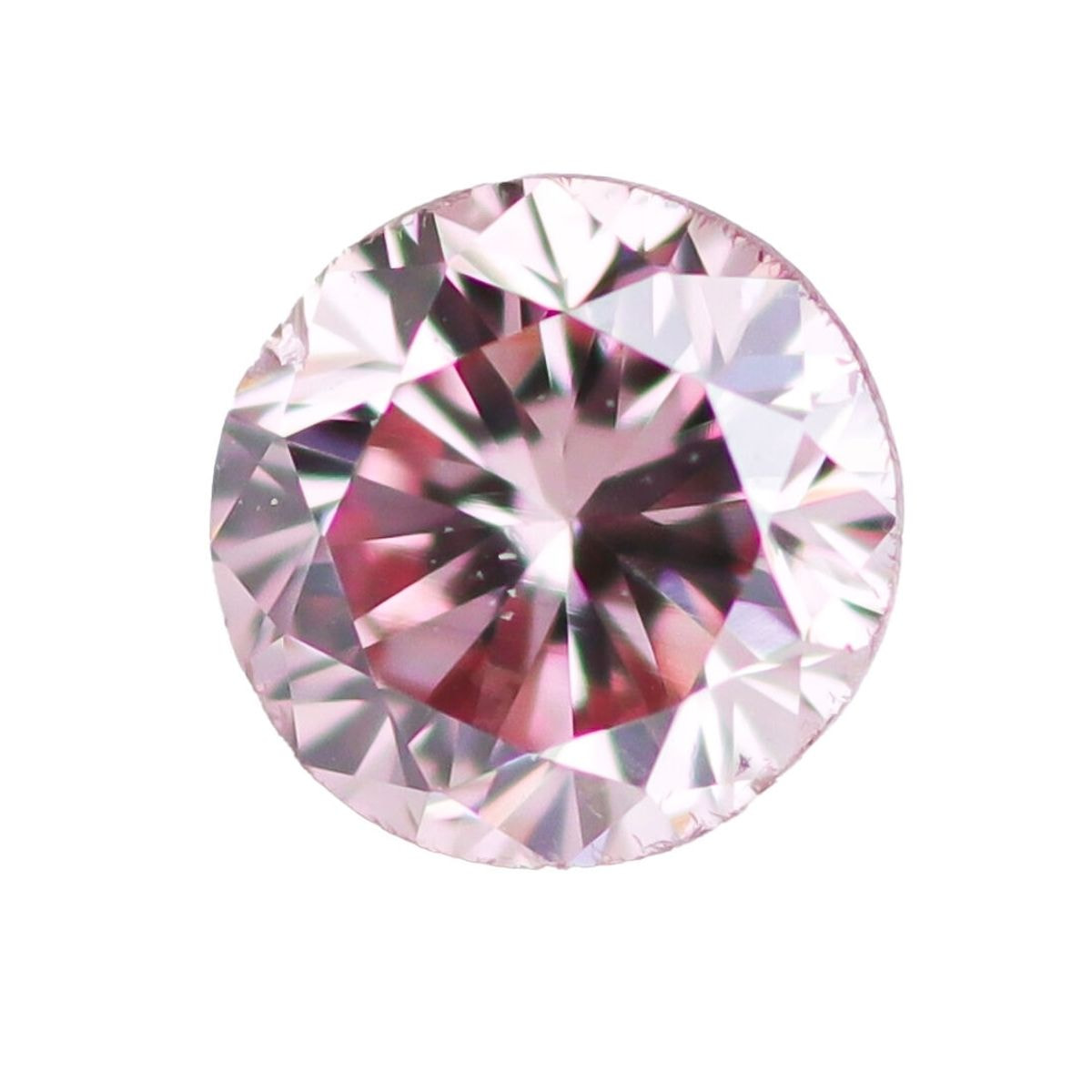 天然ファンシーピンクダイヤモンド 0.139ct ＜Intense Pink＞