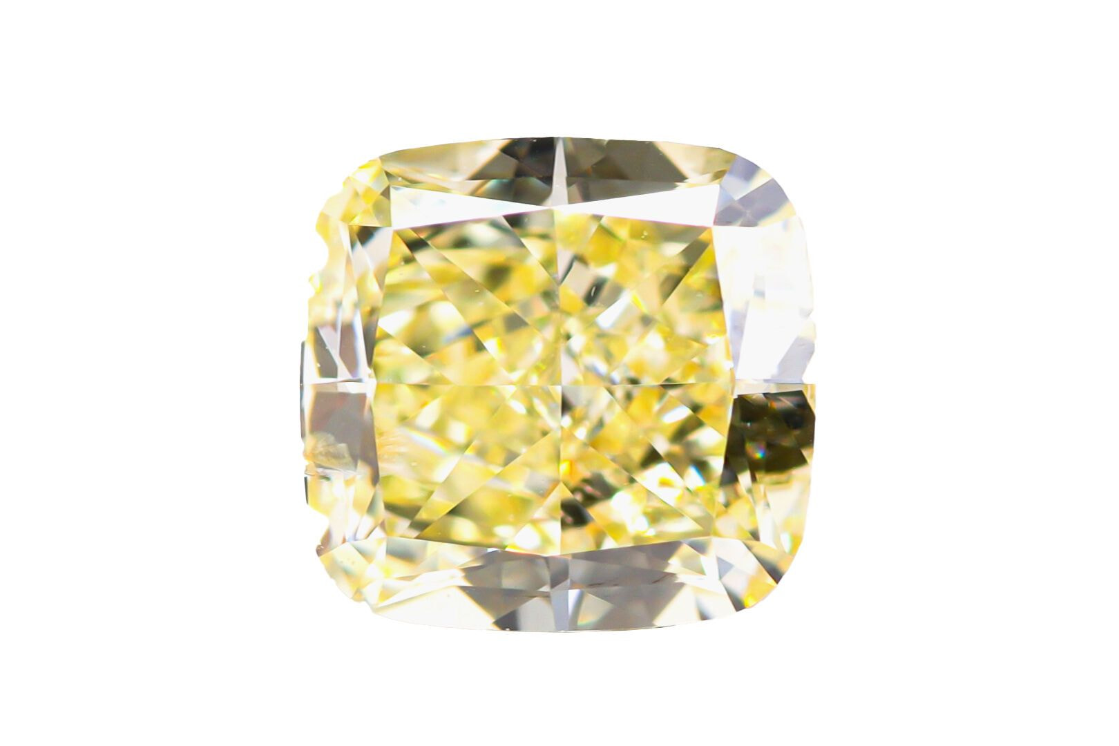 天然ファンシーイエロー ダイヤモンド 0.740ct