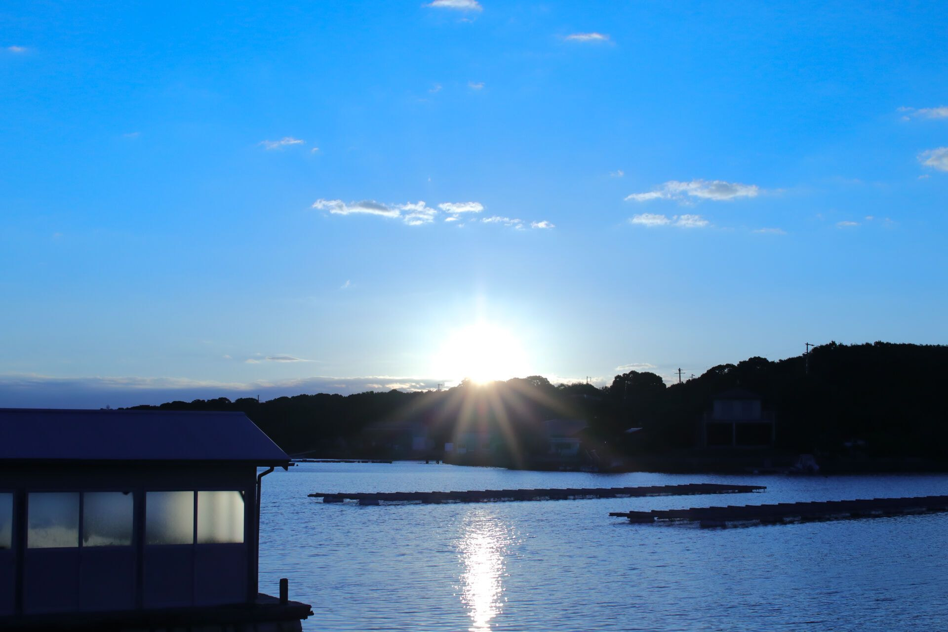 英虞湾の真珠養殖場 英虞湾の真珠養殖場