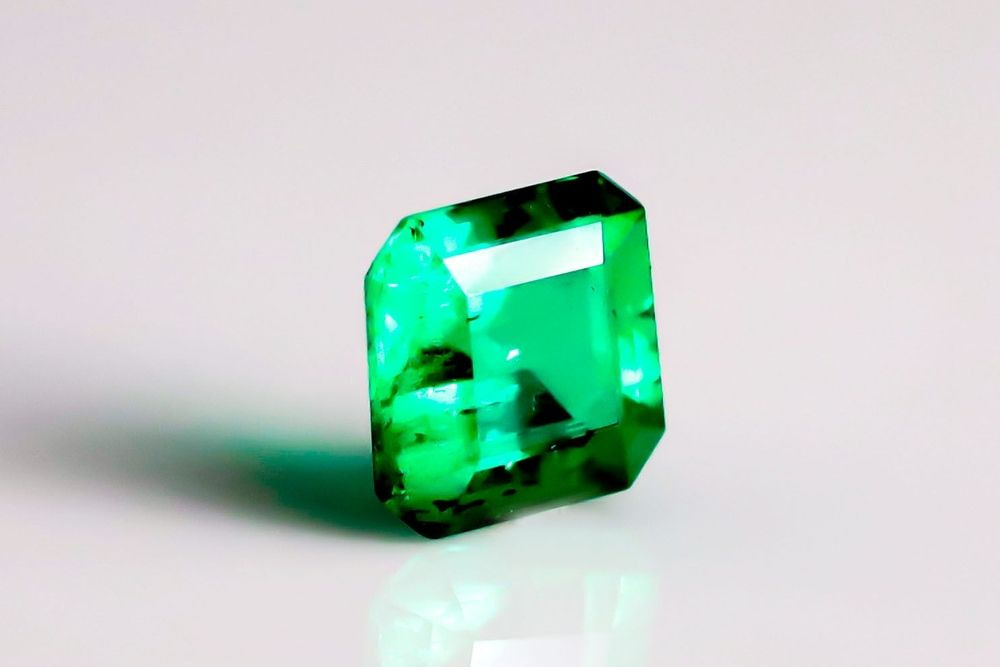 天然 ノーオイル エメラルド（Non-oil Emerald）0.553ct [コロンビア産] 