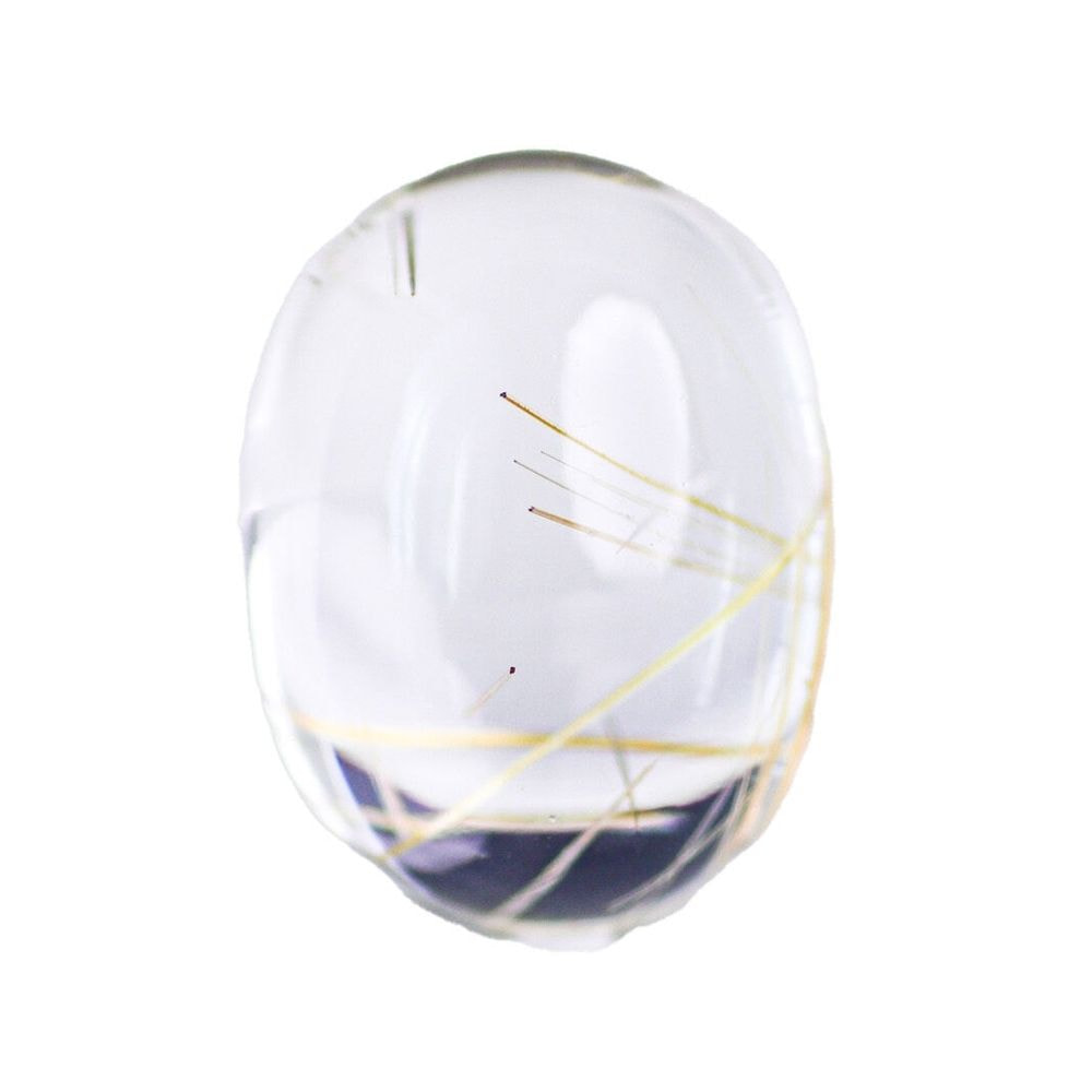 天然ルチルクォーツ 19.500ct