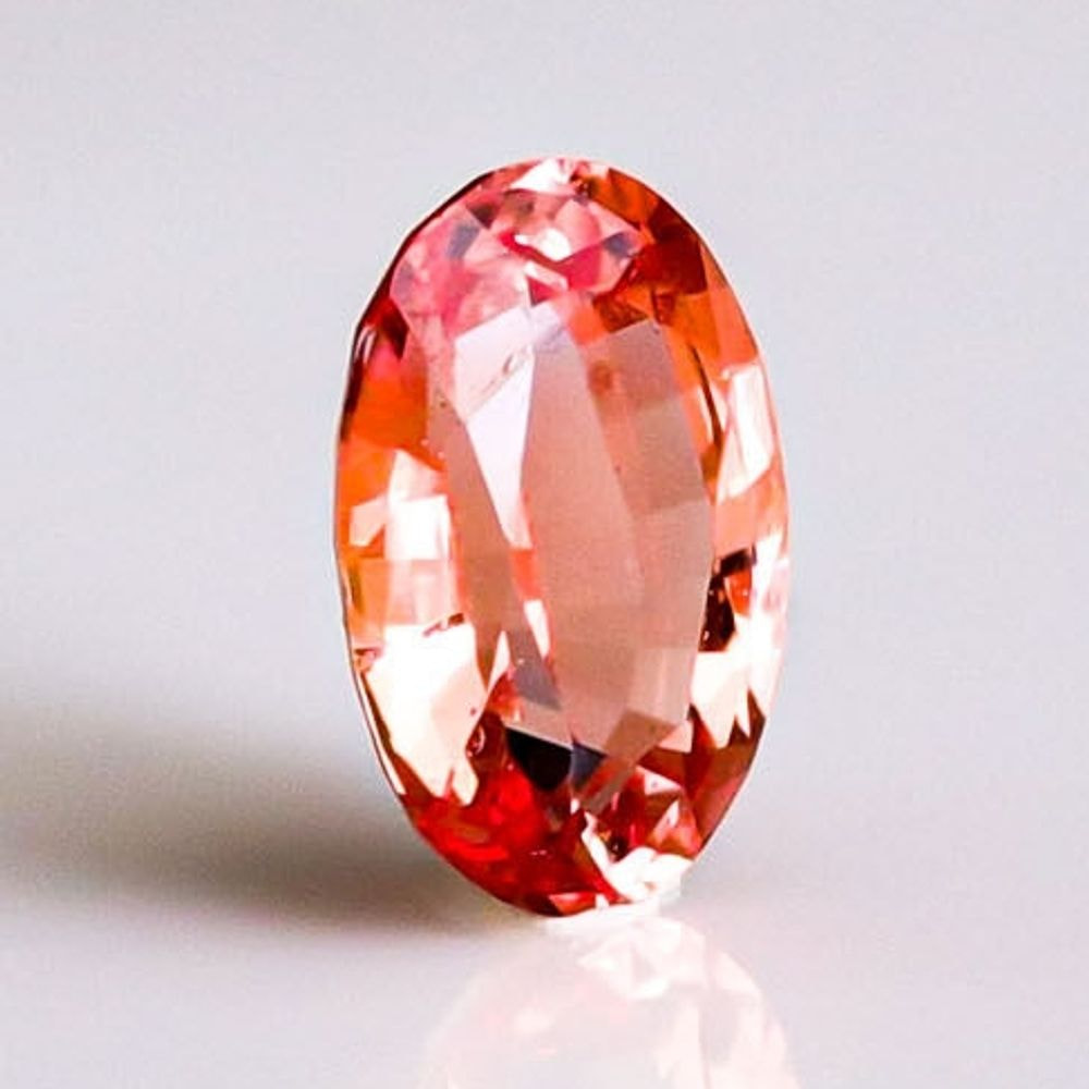 天然パパラチャサファイア 0.593ct