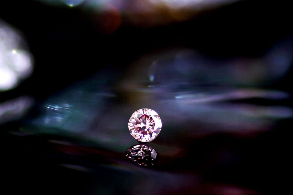 天然ファンシーインテンスピンクダイヤモンド 0.139ct 