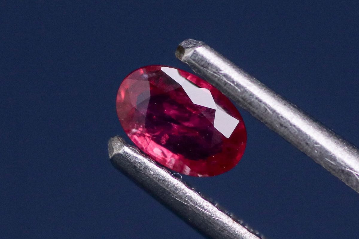 天然ルビー 0.509ct [モザンビーク産]