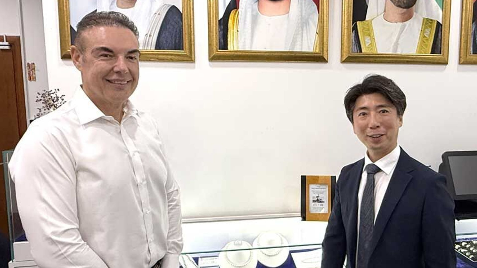 ロイヤルカットダイヤモンドフランク社長と直樹専務