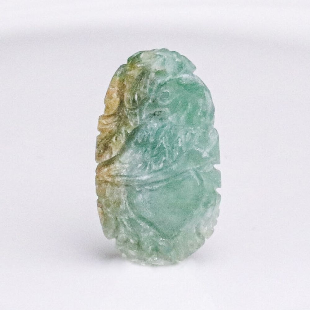 天然ヒスイ 34.6ct [ミャンマー産/カービング] 	