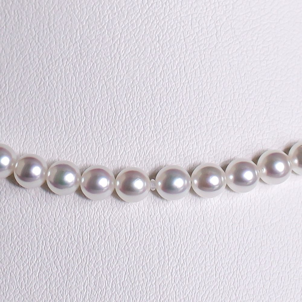 希少なあこや無調色真珠ネックレス 5.0-5.5mm 1070792