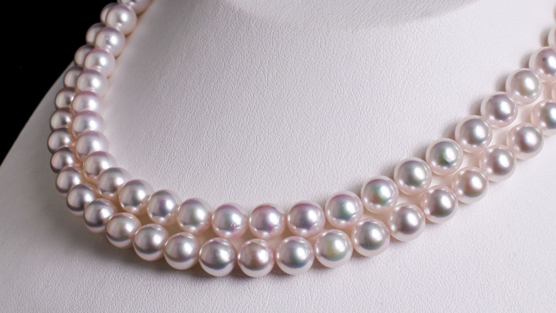 どちらも高品質な調色真珠