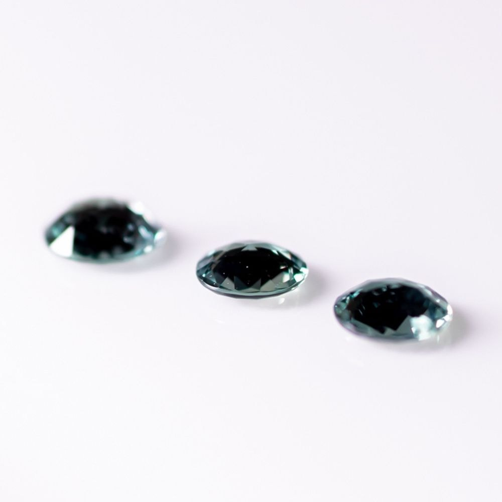 天然アレキサンドライト 3Pセット 0.515ct [ブラジル産]