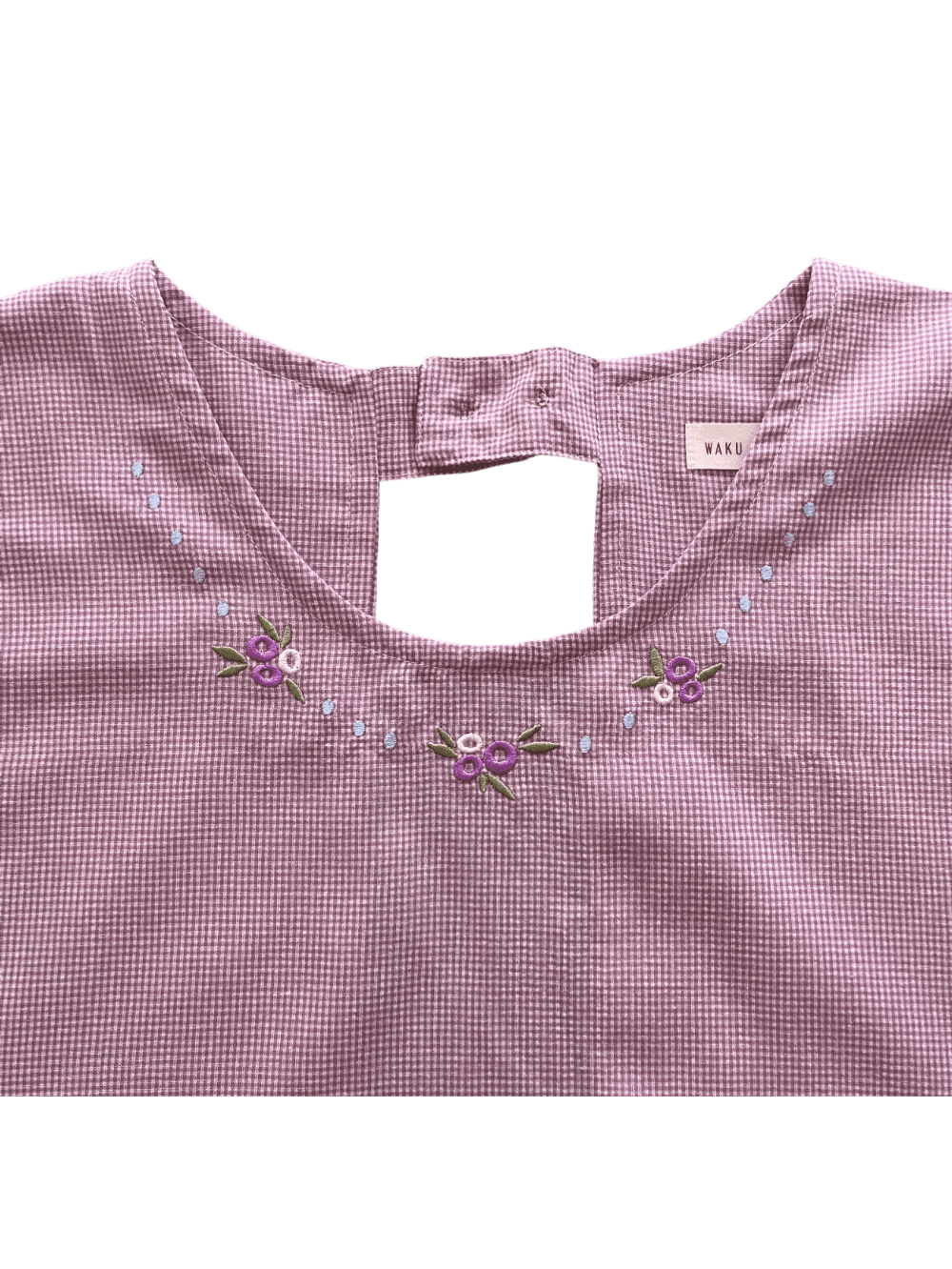 ネックレス刺繍エプロン