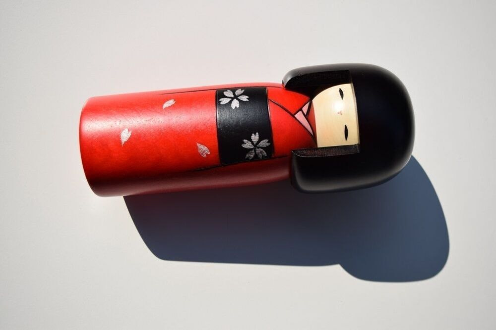 【卯三郎こけし】晴着