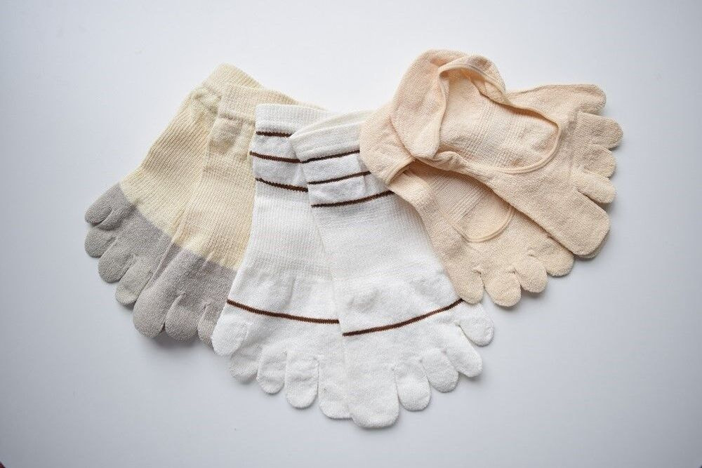 五本指短々靴下